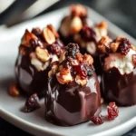 Frozen Chocolate Yogurt Clusters-Easy & Delicious Treat First Image First Image