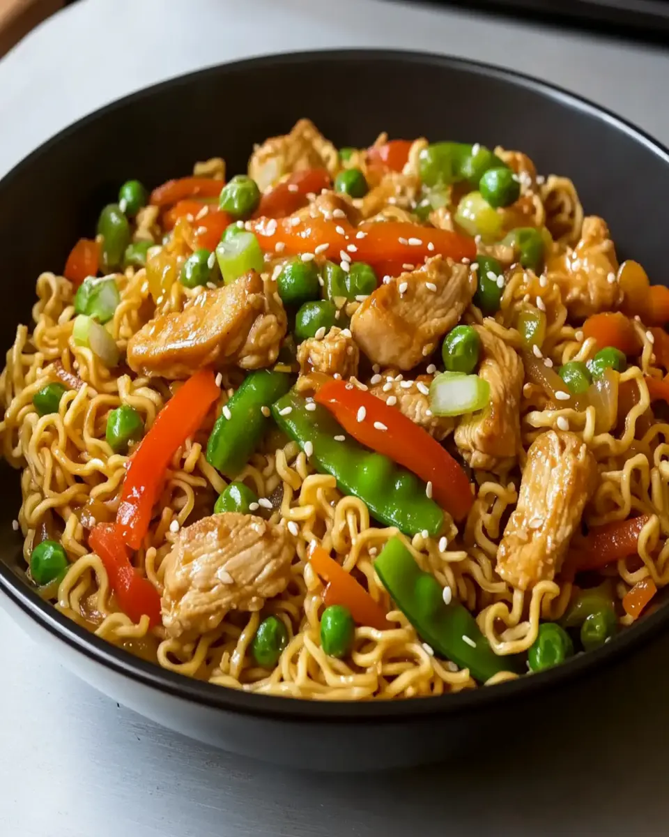 Chicken Ramen Stir Fry First Image First Image